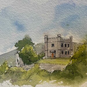 Sat 4th July - Sketching the Welsh Landscape in pen & wash
