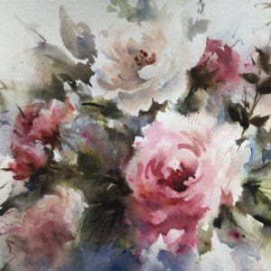 Sun 17th May - Bold Beautiful Florals in watercolour