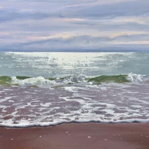 Sunday 7th June - Shades of the Shoreline - Breaking Waves - in acrylics or oils