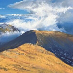 Sat 24th Oct - Dramatic Welsh Mountain in arylics or oils