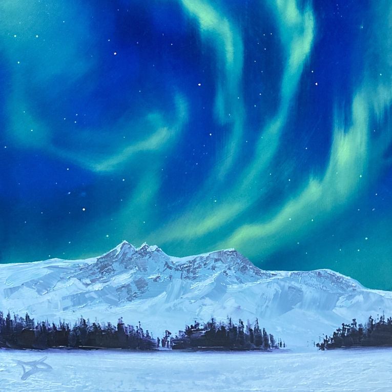 Sat 27th Feb 2027 - Painting the Aurora in oils