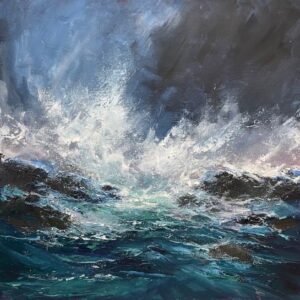 Sat 3rd Oct - "Wild Water" in acrylics